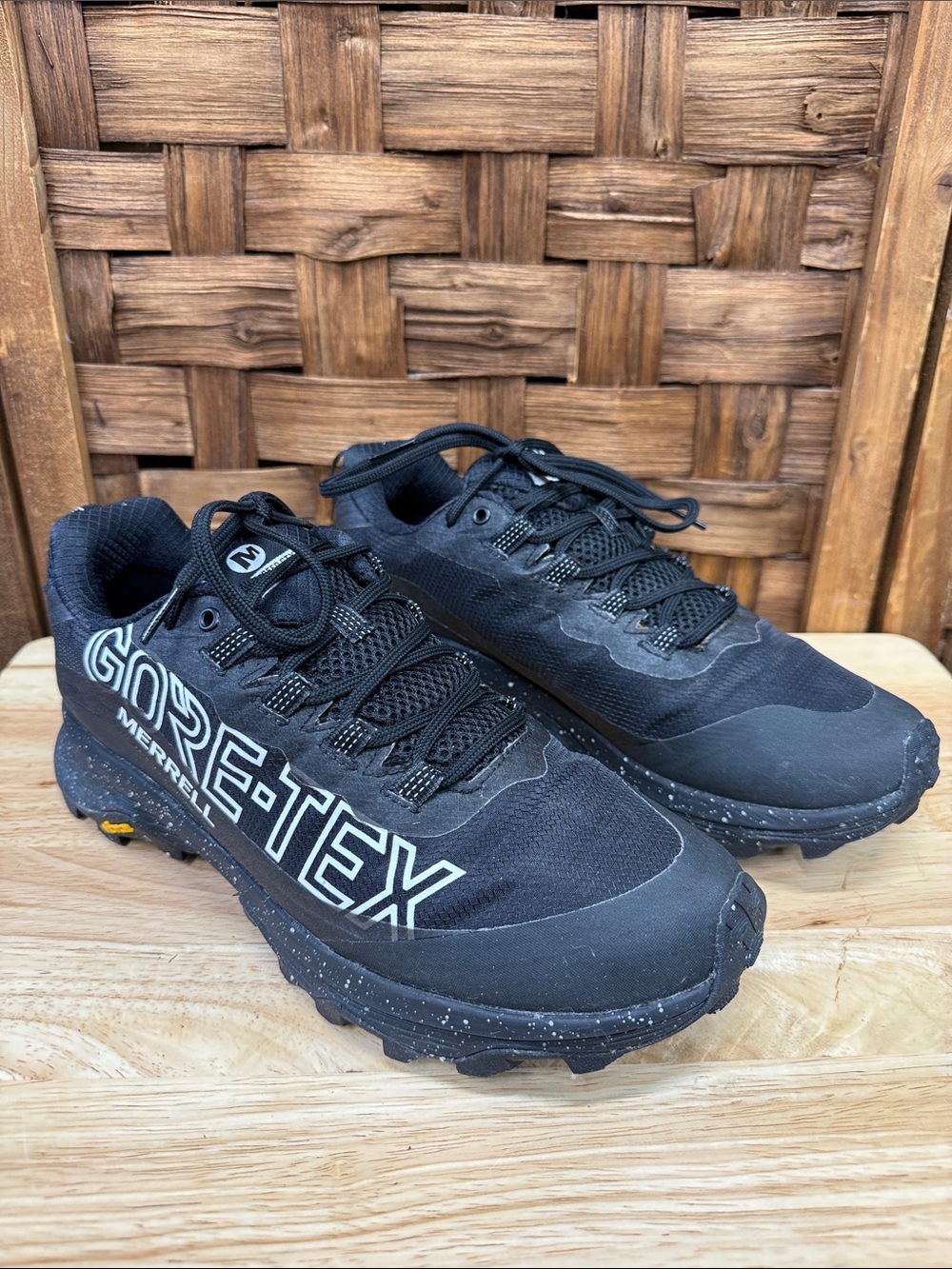 Merrell Moab Speed GTX Black GORE-TEX Trail Running Shoes